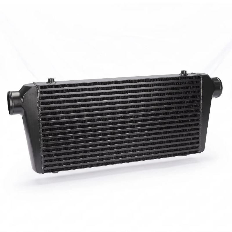 Front Mount Intercooler Universal Bar Plate - Universeller Aluminium-Ladeluftkühler 600x300x76mm 76mm 3-Zoll-Einlass-Auslass-Außendurchmesser Frontmontierter