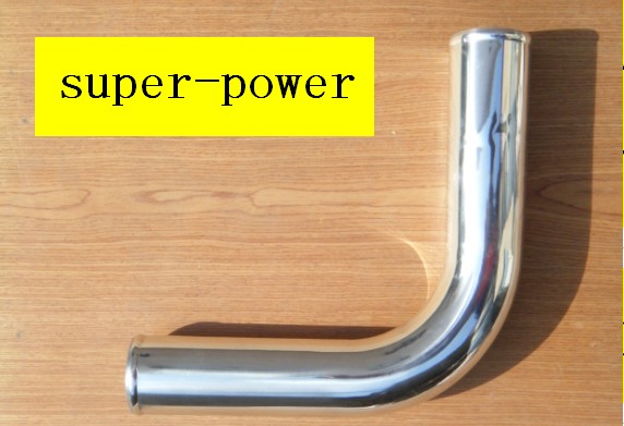 Intercooler Piping Kit Aluminum 2.5 Inch - 63 mm 2,5 Zoll 90 Grad