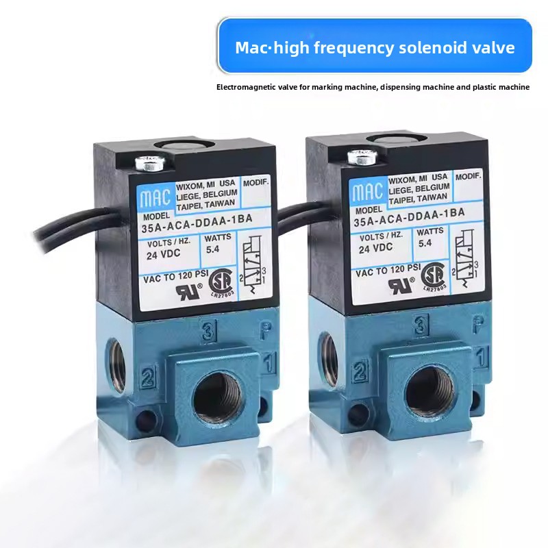 Electronic Boost Control Solenoid Valve 3 Port - MAC 3-Port Elektronisches Boost-Control-Magnetventil 35A-ACA-DDBA-1BA 35A-ACA-DDAA-1BA