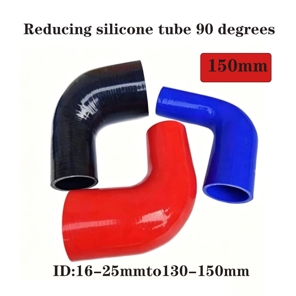 Turbo Silicone Coupler Hose Reducer 4 Ply - 90-Grad-Silikonreduzierschlauch für Turbo-Ladeluftkühler, 4-lagig verstärkt, Hochtemperatur-Winkelkupplung