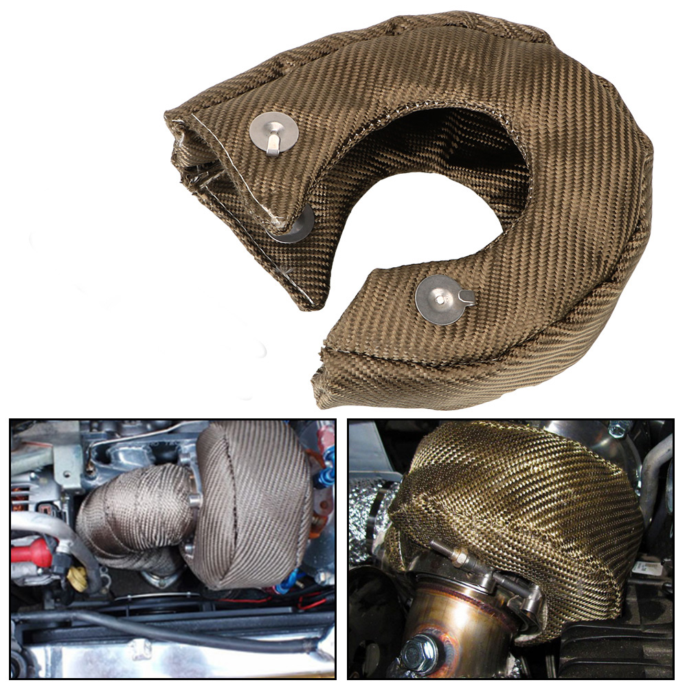 Turbo Heat Shield Blanket Titanium T3 T4 - T25 T3 T4 T6 Titan Turbo