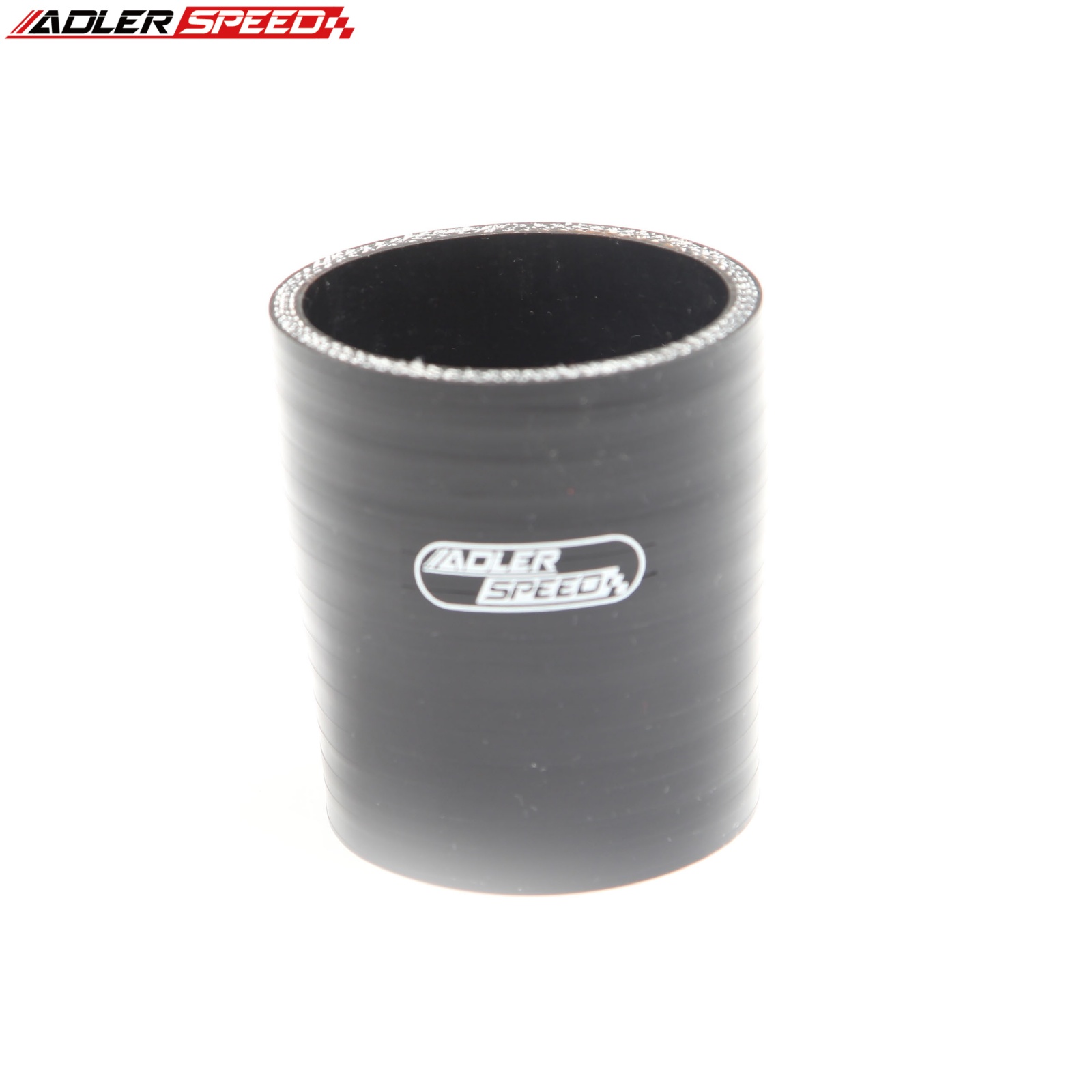 Turbo Silicone Coupler Hose Reducer 4 Ply - 4-lagiger 3,75-Zoll-auf-3,5-Zoll-ID-Silikon-Schlauchreduzierer, 76,2 mm Turbo-Geradeauskupplungsrohr, schwarz
