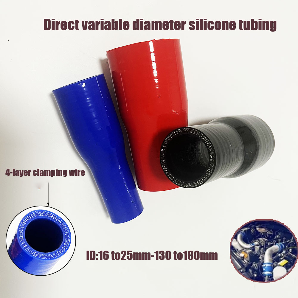 Turbo Silicone Coupler Hose Reducer 4 Ply - Gerader Silikon-Reduzierschlauch Turbo-Ladeluftkühler Lufteinlass Hochtemperatur 4-lagig