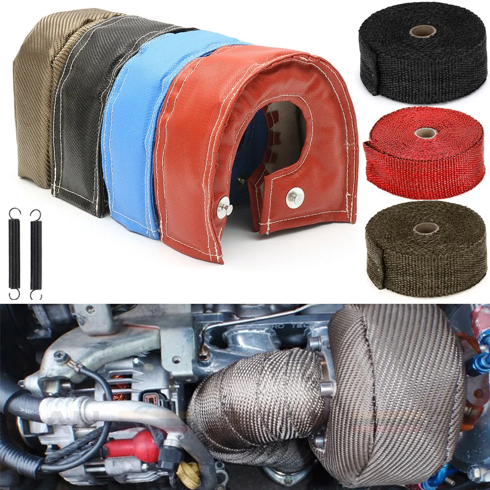 Turbo Heat Shield Blanket Titanium T3 T4 - Titan-Turbo-Hitzeschutzdecke für T25 T3 T4 T6