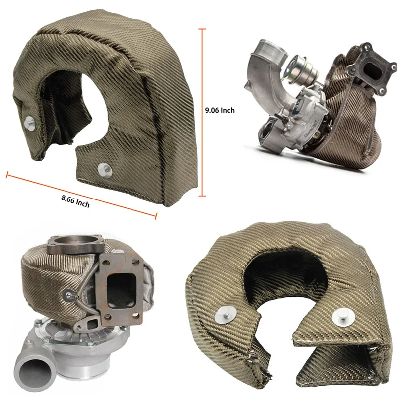 Auto-Turbolader-Hitzeschutzfol – Turbo Heat Shield Blanket Titanium T3 T4 Bewertung und Preis