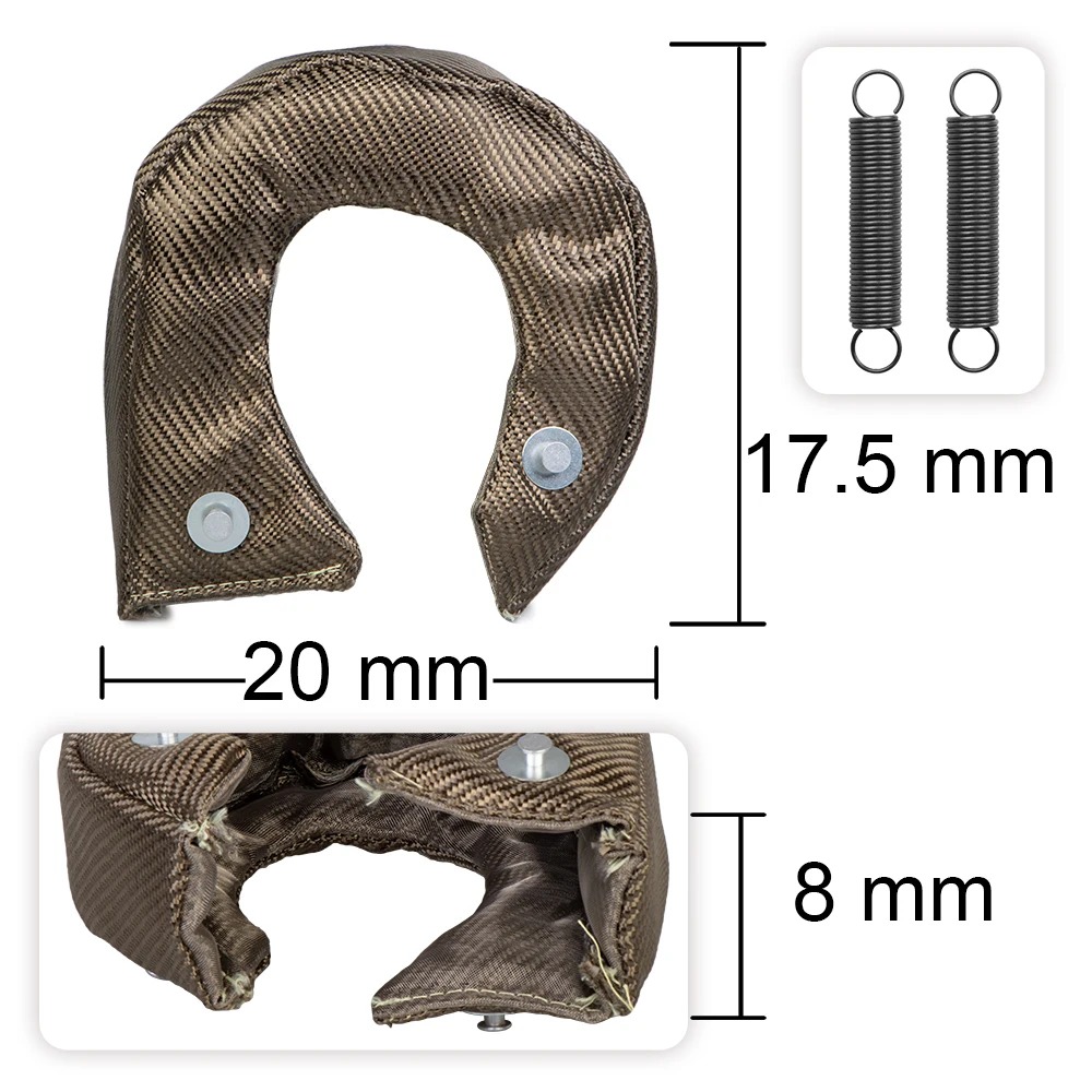 Turbo-Hitzeschutzschild TITANI – Turbo Heat Shield Blanket Titanium T3 T4 Bewertung und Preis