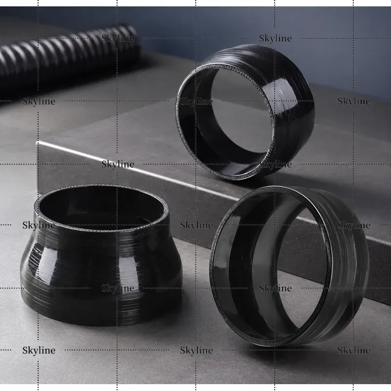 Schwarzer Silikon-Reduzierer f – Turbo Silicone Coupler Hose Reducer 4 Ply Bewertung und Preis