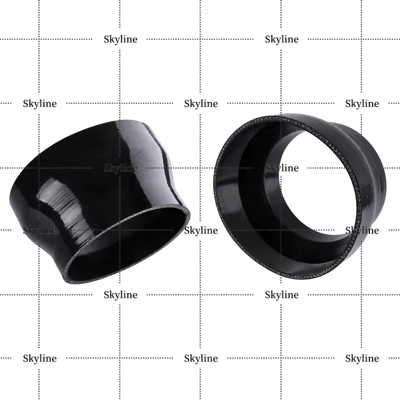 Schwarzer Silikon-Reduzierer f – Turbo Silicone Coupler Hose Reducer 4 Ply Bewertung und Preis