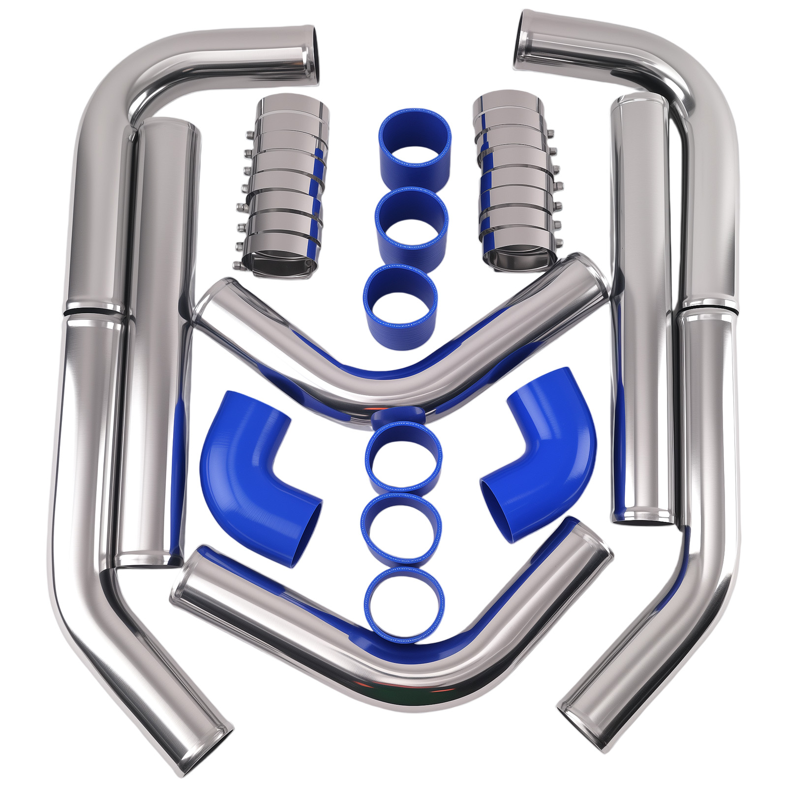 2,5 Zoll Universal Aluminium L – Intercooler Piping Kit Aluminum 2.5 Inch Bewertung und Preis
