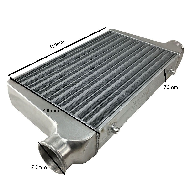 450*300*76mm Universal Turbo L – Front Mount Intercooler Universal Bar Plate Bewertung und Preis