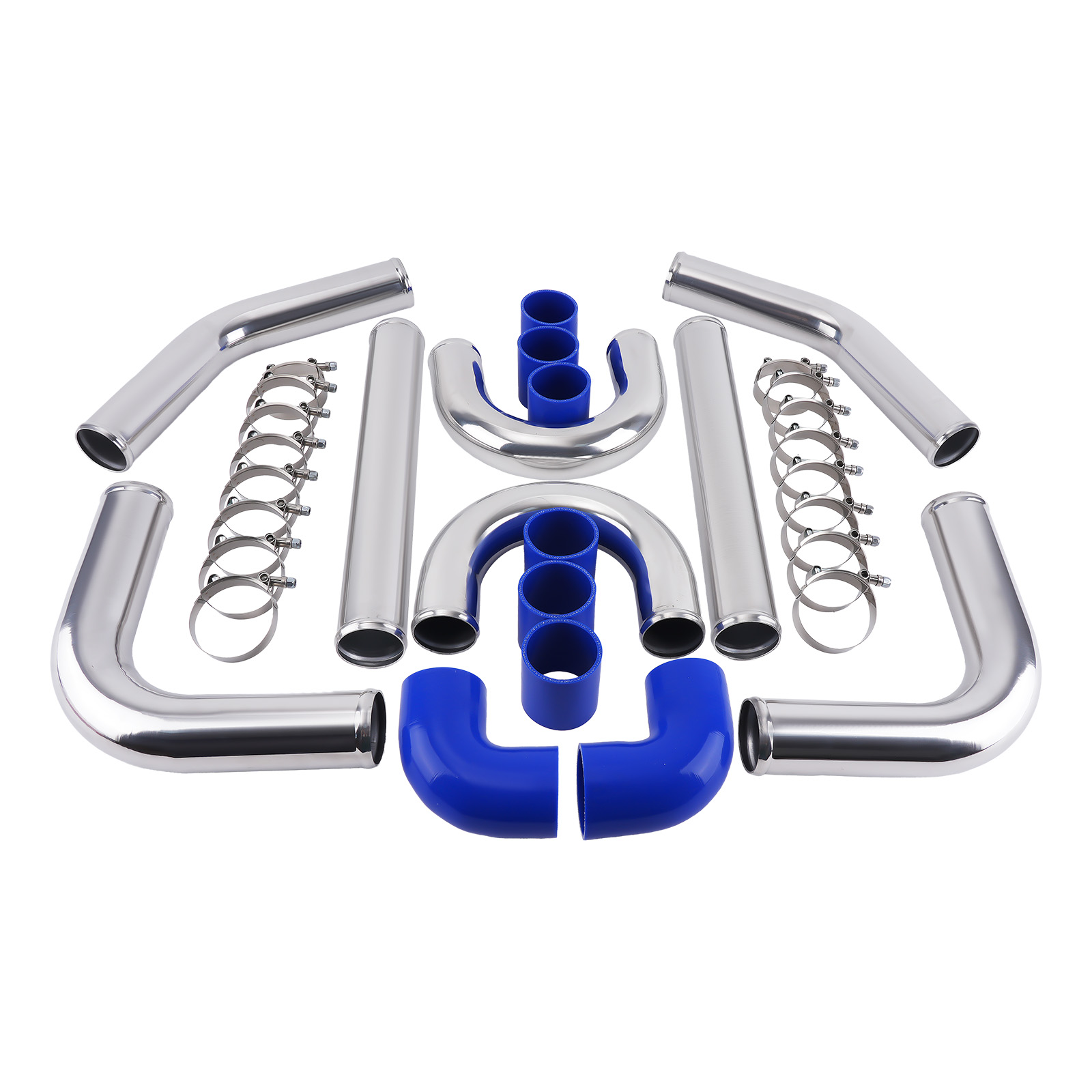 MaXpeedingrods 8-teiliges 2,5  – Intercooler Piping Kit Aluminum 2.5 Inch Bewertung und Preis