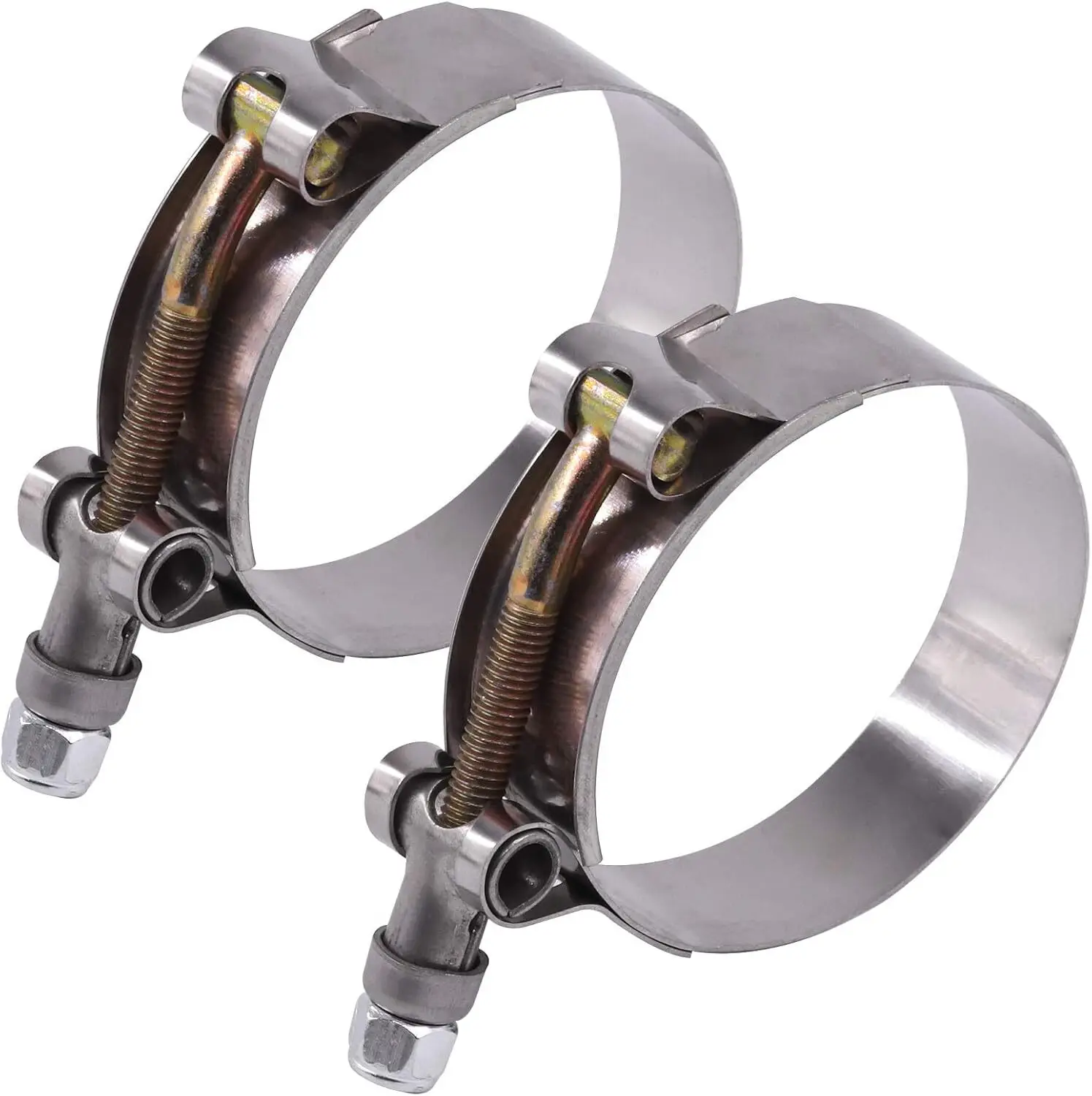 2er- und 4er-Set 2-Zoll-T-Bolz – T-Bolt Hose Clamps Stainless Steel Turbo Bewertung und Preis