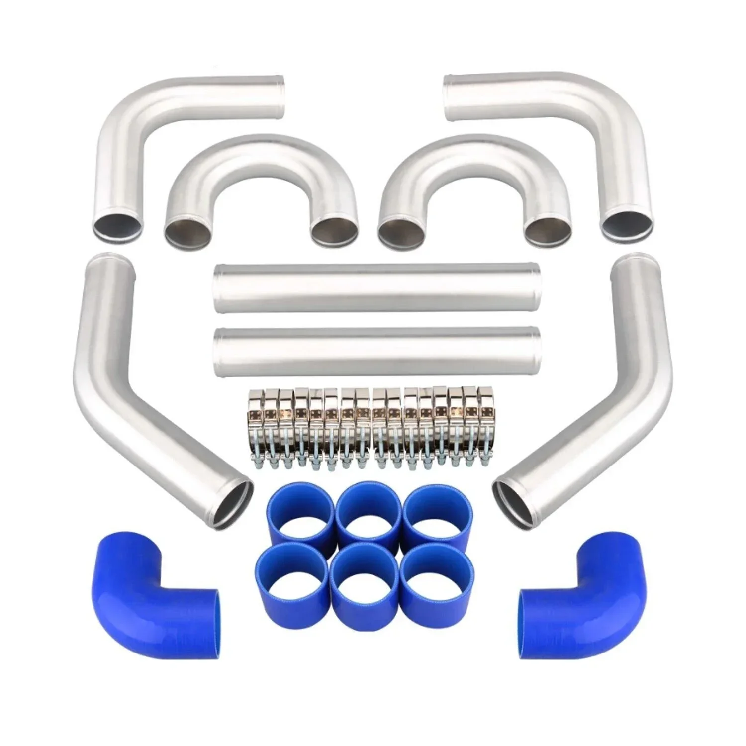 ALUMINIUM-TURBO-LADELKÜHLER-RO – Intercooler Piping Kit Aluminum 2.5 Inch Bewertung und Preis