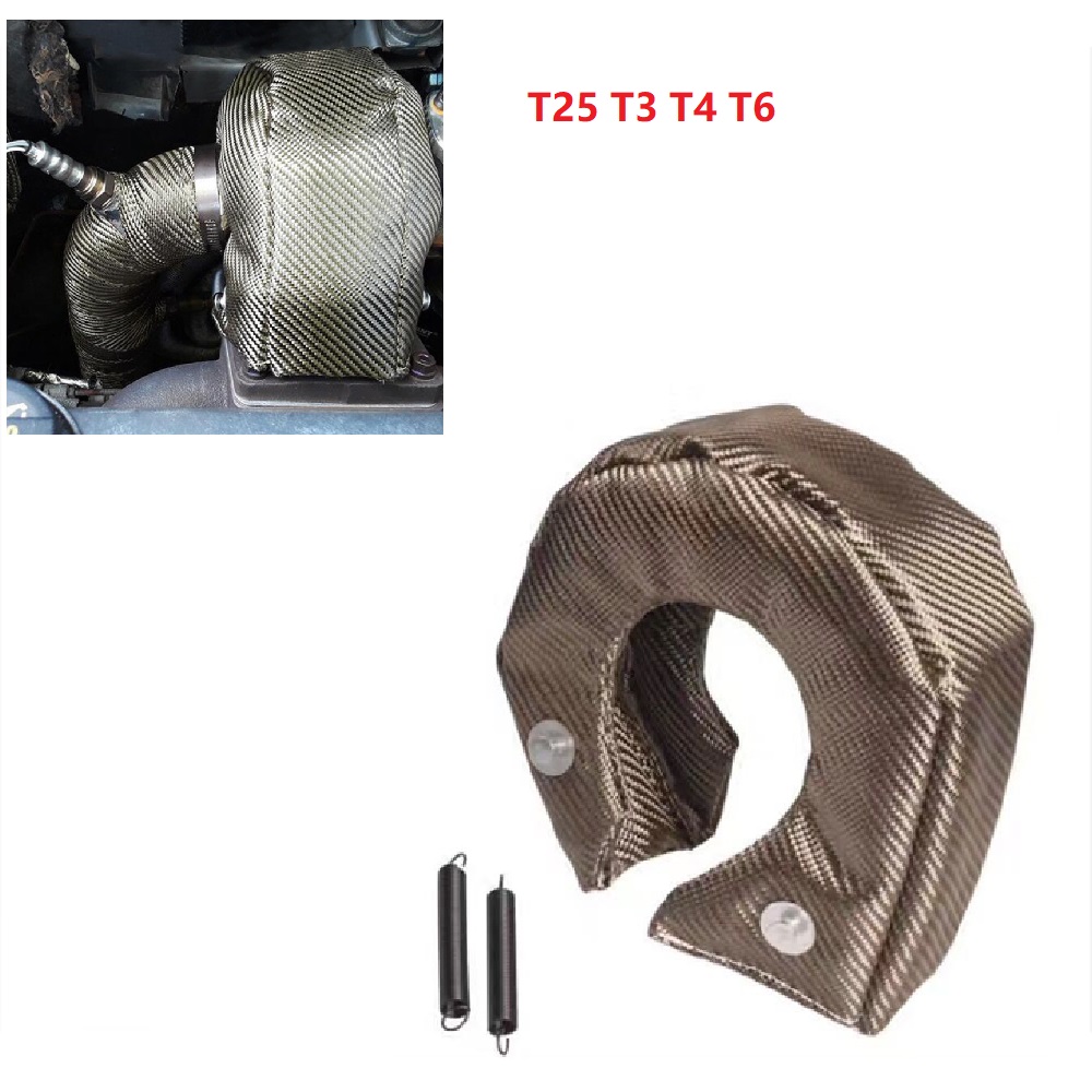Für T25 T3 T4 T6 Turbo Hitzesc – Turbo Heat Shield Blanket Titanium T3 T4 Bewertung und Preis