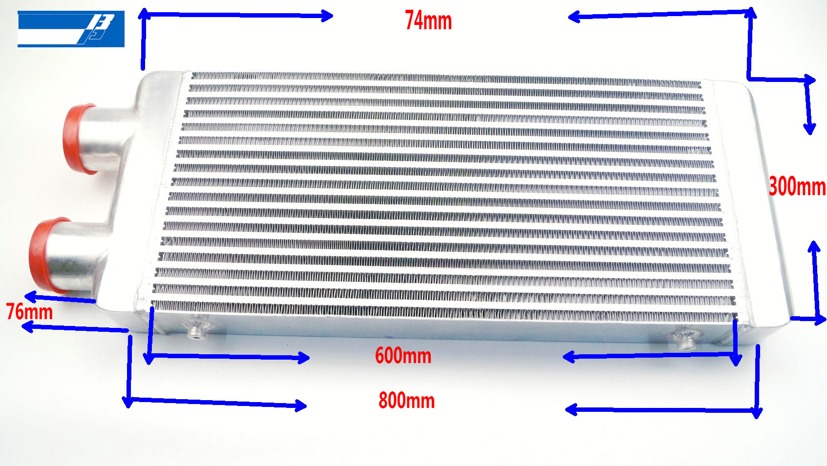 Universeller 600x300x76mm Alum – Front Mount Intercooler Universal Bar Plate Bewertung und Preis