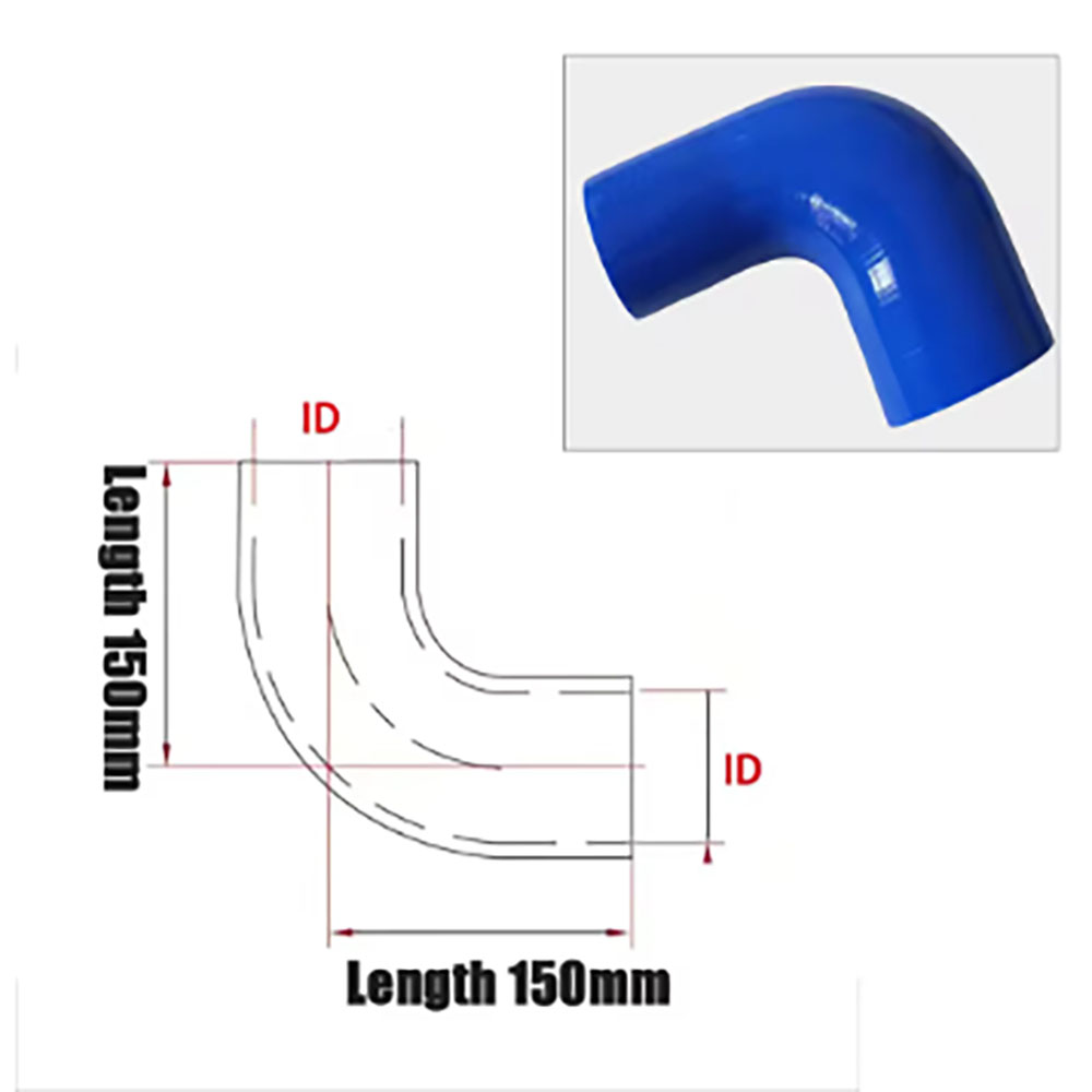 90-Grad-Silikonreduzierschlauc – Turbo Silicone Coupler Hose Reducer 4 Ply Bewertung und Preis