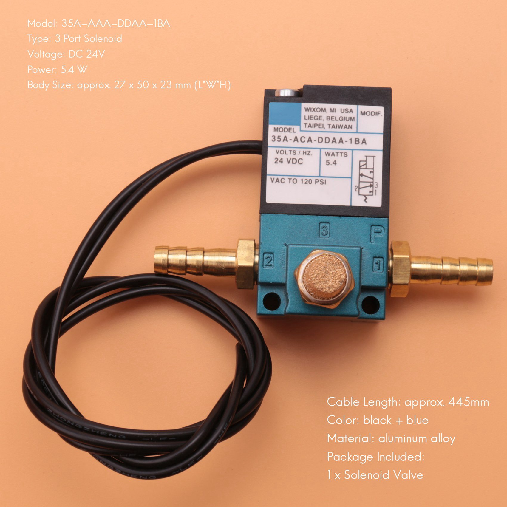PZHI-DC 24V 5,4W ECU 3-Port El – Electronic Boost Control Solenoid Valve 3 Port Bewertung und Preis