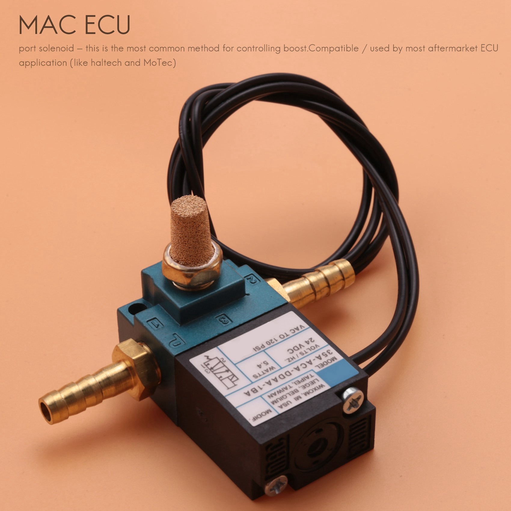 PZHI-DC 24V 5,4W ECU 3-Port El – Electronic Boost Control Solenoid Valve 3 Port Bewertung und Preis