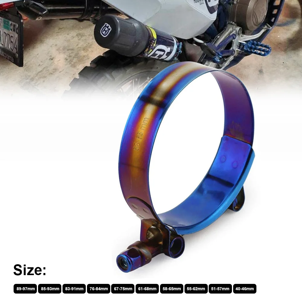 Universelle Titanblaue T-Bolze – T-Bolt Hose Clamps Stainless Steel Turbo Bewertung und Preis